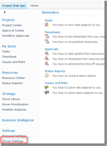 Managing User Accounts in MS PROJECT SERVER 2010 | Nenad Trajkovski