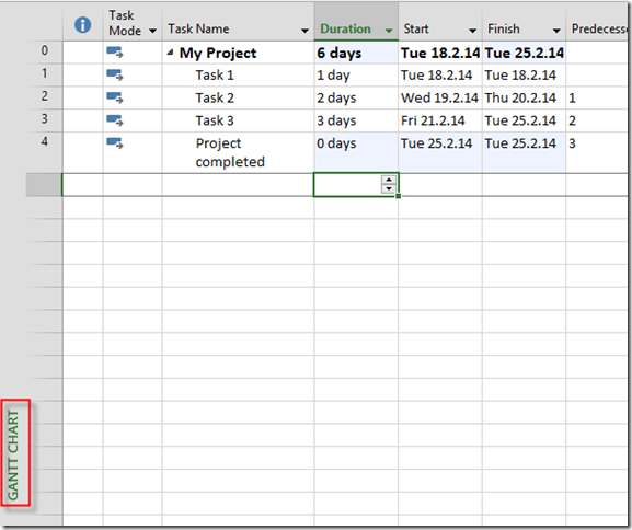 How to avoid adding column to Tables in MS PROJECT 2013 | Nenad Trajkovski