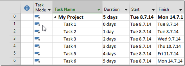 Custom duration and date fields in MS PROJECT 2013 | Nenad Trajkovski